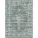 3563-0053-GREEN Colosseo Area Rug Green - 2 ft. 2 in. x 7 ft. 7 in.