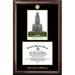 Campus Images University of PittsburghGold embossed diploma frame with Campus Images lithograph