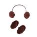 JUNTEX NewBorn Photography Props Hand Crochet Baby Slippers +Headset Set Baby Photo Pro