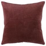 Rizzy Home Transitional Solid Down Filled Pillow With Rust DFPT17892RU002222