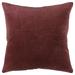 Rizzy Home Transitional Solid Down Filled Pillow With Rust DFPT17892RU002222