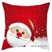 Christmas Throw Pillow Covers/Pillowcase Protectors/Throw Pillow Covers Printed/Throw Pillow Cover Christmas Comfortable Festival Home Decoration