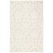 SAFAVIEH Glamour Cionadogh Distressed Floral Wool Area Rug Beige/Ivory 4 x 6