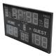 15 Digit Electronic Scoreboard Electric LED Scoreboard 100-240V For Basketball Gym (UK Plug)