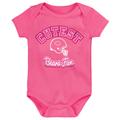 Girls Newborn & Infant Pink Chicago Bears Cutest Fan Bodysuit