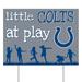Indianapolis Colts 24" x 18" Little Fans At Play Yard Sign
