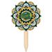 NDSU Bison 18'' x 12'' Mandala Yard Stake