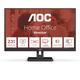 AOC 24E3UM - 24 Zoll FHD Monitor, 75Hz, VA, Lautsprecher, USB HUb, FlickerFree, Adaptive Sync (1920 x 1080 250 cd/m HDMI 1.4 / DP 1.4 / USB 3.2)