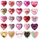 10 pièces de 18 pouces ballons à hélium Love I Love You ballon en forme de cœur en aluminium pour