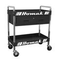 Homak 30" W 1 Drawer Tool Cabinet Steel in Black | 35.75 H x 30 W x 15.9 D in | Wayfair BK06030210