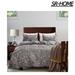 SR-HOME Microfiber 3 Piece Duvet Cover Set Microfiber in Gray | Wayfair SR-HOME7aba958