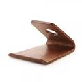 Samdi New Wooden Cell Phone Stand or Cell Phone Holder a Good Cell Phone Decorations for All Kinds of Brand Cell Phone Such As Iphone Samsung Nokia Htc Huawei Sony Mi Moto and so on (Black(walnut Colo