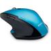 Verbatim-1PK Verbatim Wireless Desktop 8-Button Deluxe Mouse - Blue Led/Optical - Wireless - Radio Frequency - Bl