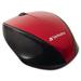 Verbatim-1PK Verbatim Wireless Notebook Multi-Trac Blue Led Mouse - Red - Blue Optical - Wireless - Radio Frequen