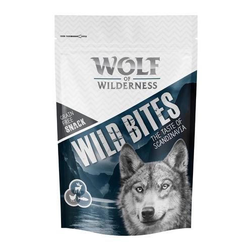 3x180g Wild Bites The Taste of Scandinavia Wolf of Wilderness für Hunde