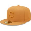 Men's New Era Brown Chicago Cubs Bronze Color Pack 59FIFTY Fitted Hat