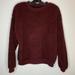 American Eagle Outfitters Sweaters | American Eagle Outfitters Maroon Teddy Oversized Pullover Sweater Size L | Color: Red | Size: L