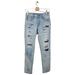 American Eagle Outfitters Jeans | American Eagle Outfitters Distressed Tom Girl Jeans | Color: Blue | Size: 00