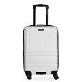 Ben Sherman 4-Wheel Spinner Travel Upright Luggage, 28-inch Carry On, White, White, 4-Wheel 28", 4-Wheel Spinner Travel Upright Luggage, 28-inch Carry On, White