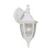2461-WH-Designers Fountain-1 Light Outdoor Wall Lantern-White Finish