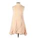 Some Days Lovin Casual Dress - DropWaist: Tan Dresses - Women's Size X-Small