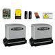 Kit 2 Motori Automazione Cancello Scorrevole 230v 900kg Per Doppia Due Anta Dfm