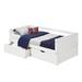 Camaflexi Panel Headboard - Twin Size Day Bed with Drawers