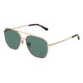 Stella McCartney SC40038U Damen-Sonnenbrille Vollrand Pilot Metall-Gestell, gold