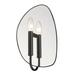 Red Barrel Studio® Metal Candle Wall Light Metal in Black | 11.875 H x 8.5 W x 3.25 D in | Wayfair DC69CC771F1643B58F51773CA7776543