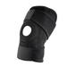 Knee Sleeve Keep Warm Adjusstable Black Nylon Knee Compression Sleeve Support for Playing Football Riding Mountain Climbing