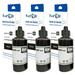 Universal 3 Black Ink 370 Refill Bottles for Desktop CISS Cartridges Printers (Refill Kit Not Included) Canon HP Models 61 60 62 63 64 65 950 951 564 920 901 902 952 XL and Many Others