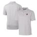 Men's Cutter & Buck Heather Gray Illinois Fighting Illini Forge Stretch Polo