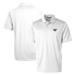 Cutter & Buck White Auburn Tigers Primary Team Logo Prospect Textured Stretch Polo