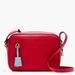 J. Crew Bags | Jcrew Red Leather Camera Bag | Color: Red | Size: Os