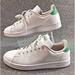 Adidas Shoes | Adidas Mens Advantage Cloudfoam Sneakers Tennis Size 11 White & Green Hwi28y001 | Color: White | Size: 11