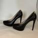 Michael Kors Shoes | Michael Kors Black Leather Dressy Shoes Worn Once Or Twice In Great Condition | Color: Black | Size: 7