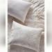 Anthropologie Bedding | Anthropologie, Set Of 2, Kieran King Sized Pillow Cases - Ivory | Color: Cream | Size: King