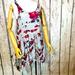 Free People Dresses | Free People Intimacy Voile And Trapeze Slip Lace Floral Dress Size Xs | Color: Gray/Pink | Size: Xs