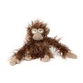 sigikid 39697 AFFE Chimp Jump, BeastsTown Kuscheltier: Sammeln, Schenken, Spielen, Schmusen,Kinder Erwachsene, 3 bis 99 Jahren, Mittelbraun/AFFE, 36x13x12cm