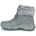 Skechers Womens Trego Winter Feelings Grey Waterproof Fur Collar Ankle Boots (uk_footwear_size_system, adult, women, numeric, medium, numeric_7)