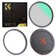 K&F Concept Nano X-Serie Black-Mist 1/8 magnetisch Magnetfilter Black Promist 1/8 Filter Effektfilter Black Diffusion mit Objektivadapter-77mm