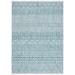 SAFAVIEH Outdoor CY8196-37212 Courtyard Grey / Teal Rug