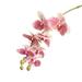 Artificial Orchid Flower Stem Plants Real Touch White Simulation Butterfly Flowers for Home Wedding Party Decoration 1Pc Butterfly Orchid DIY Wedding Party Desktop Home Decoration