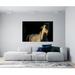 Artful Printers Stallion Horse Sunset - Unframed Photograph Plastic/Acrylic in White | 24 H x 36 W x 1 D in | Wayfair AC-24363610