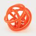 Ivy Bronx Decorative Handblown Knot Conforti Sculpture Glass in Orange | 6.25 H x 6.25 W x 6.25 D in | Wayfair 2ECF3FE9938B4D30B22861498B731A48