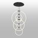 CWI Lighting Hoops Multi Light Pendant - 1273P35-6-101-R