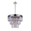 CWI Lighting Weiss 18 Inch 5 Light Mini Chandelier - 9969P18-5-601