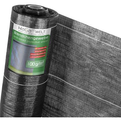 Bodengewebe 100g/m² 4m Br. (Meterware) Unkrautblocker Bändchengewebe Image