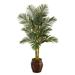 5.5' Golden Cane Artificial Palm Tree in Decorative Planter