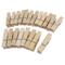 Household Wooden Photos Crafts Laundry Hanging Spring Clamp Clothes Pins - Wood Color